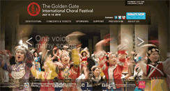 Desktop Screenshot of goldengatefestival.org