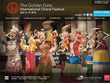 Tablet Screenshot of goldengatefestival.org